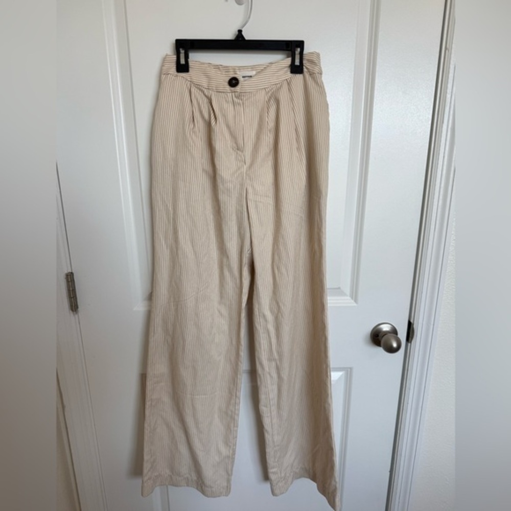 Aureum Pinstripe Wideleg Pants Size XS